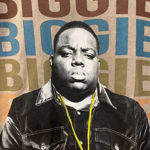 The Notorious B.I.G. Biggie Smalls Graphic Design T-Shirt Large - Picture 4 of 4